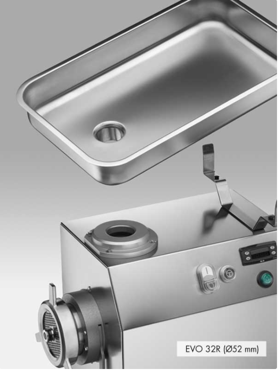 Επαγγελματική κρεατομηχανή με ψύξη επιτραπέζια EVO 32R - Image 2