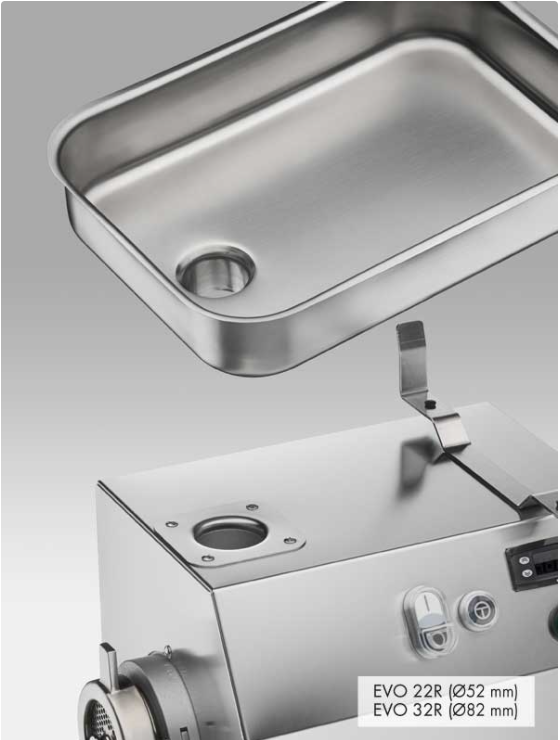 Επαγγελματική κρεατομηχανή με ψύξη επιτραπέζια EVO 32R - Image 3